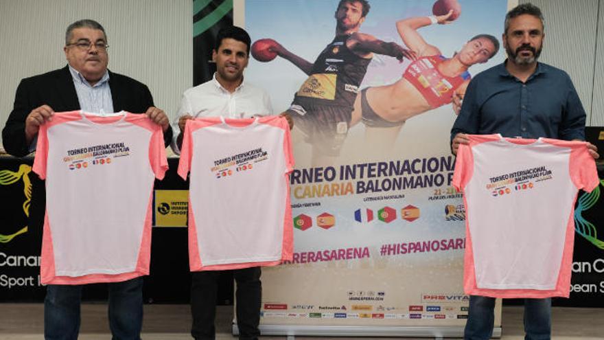 Momento de la presentación oficial del evento que tiene lugar este fin de semana en Playa del Inglés.