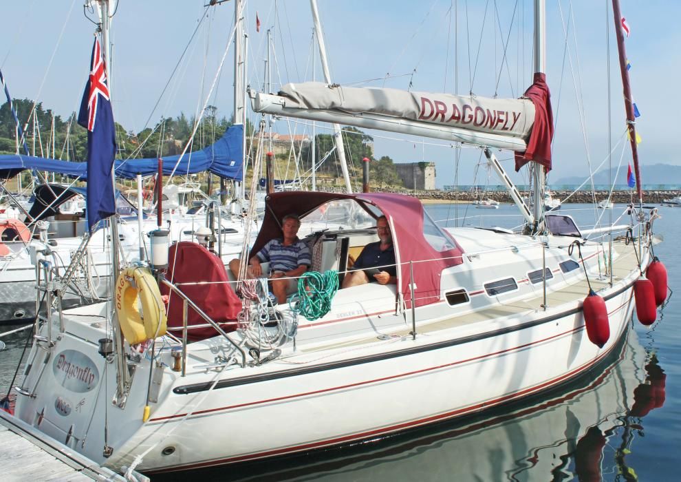 Un selecto club inglés de navegación trae a Baiona