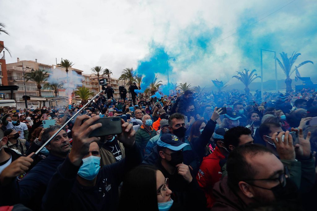 Pedro acosta en el Puerto de Mazarrón