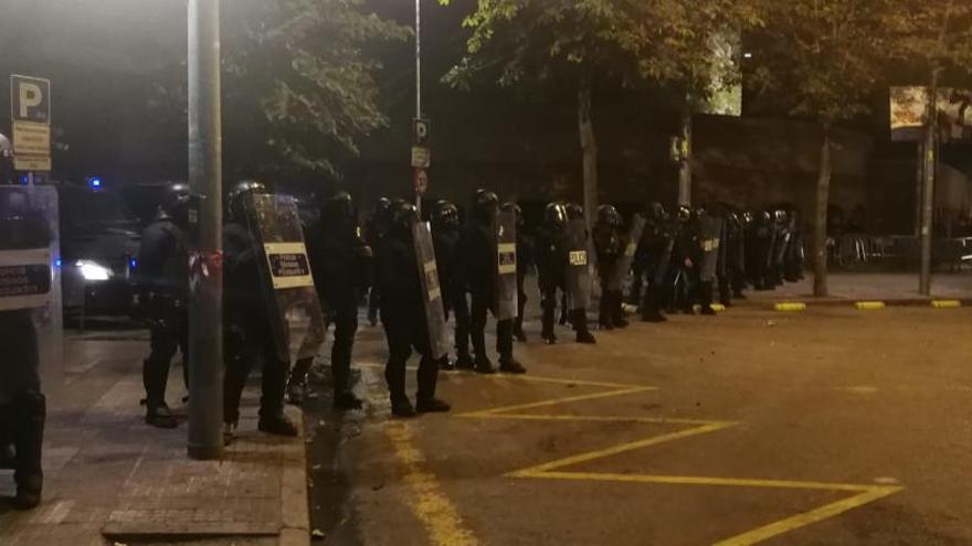 En directe: Càrregues policials a Girona
