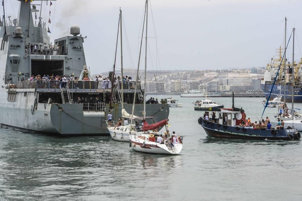 Procesión marítima de la Virgen del Carmen