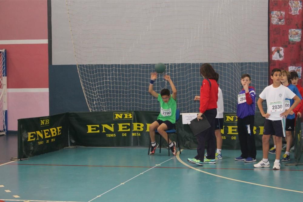 Final de Atletismo en edad escolar