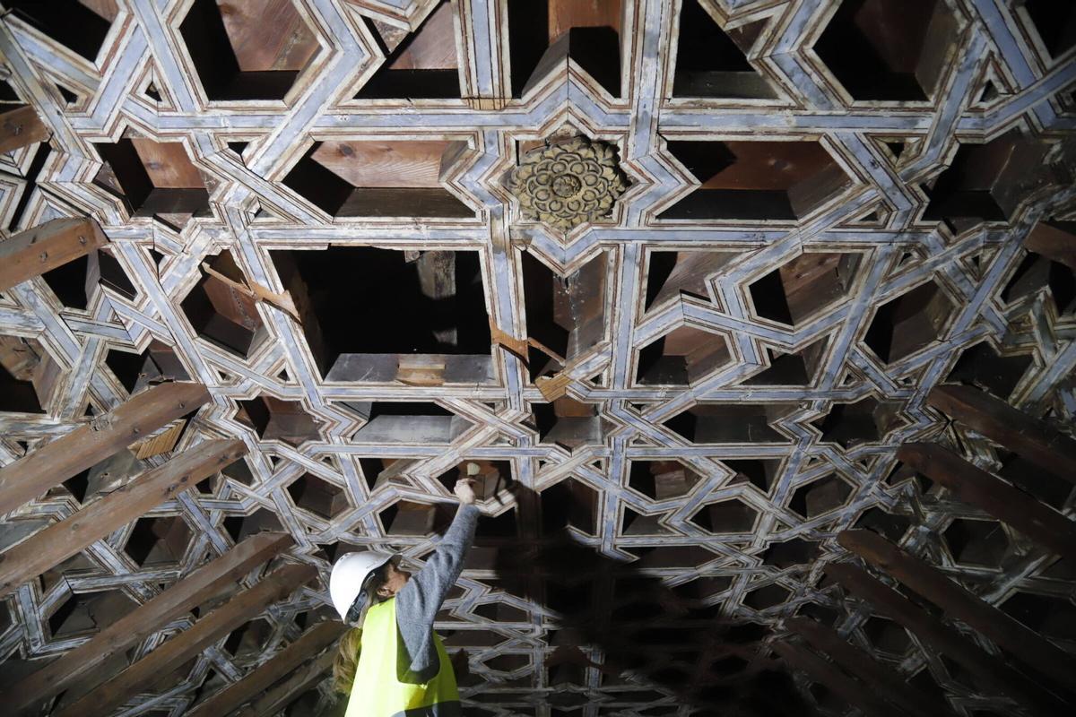 Obras de restauración del convento Regina.