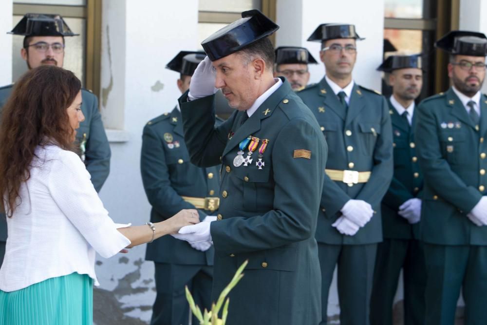 Festividad del Pilar en el cuartel de la Guardia Civil de Xàtiva