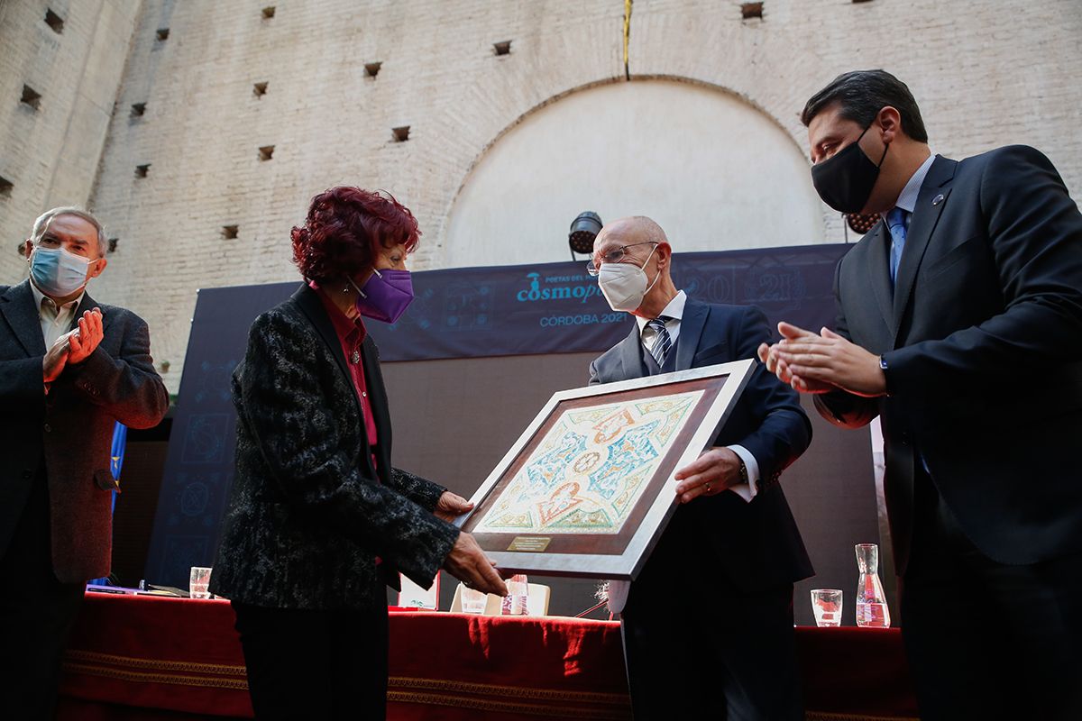 Juana Castro recibe el Premio de las Letras Andaluzas Elio Antonio de Nebrija