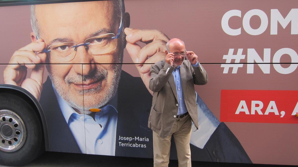 Josep Maria Terricabras, en la última campaña.