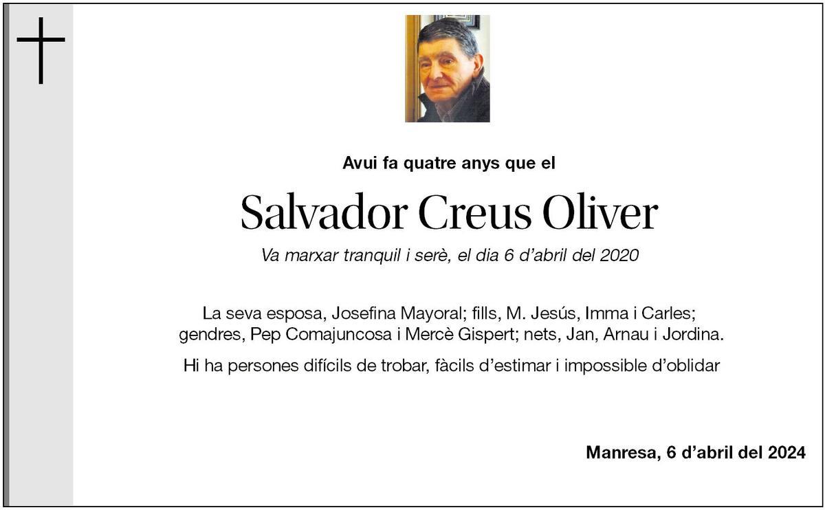 SALVADOR CREUS OLIVER