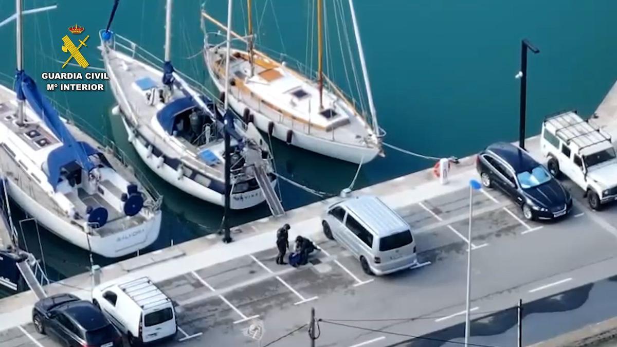 Operación de la guardia civil contra narcoveleros Operación de la guardia civil contra narcoveleros