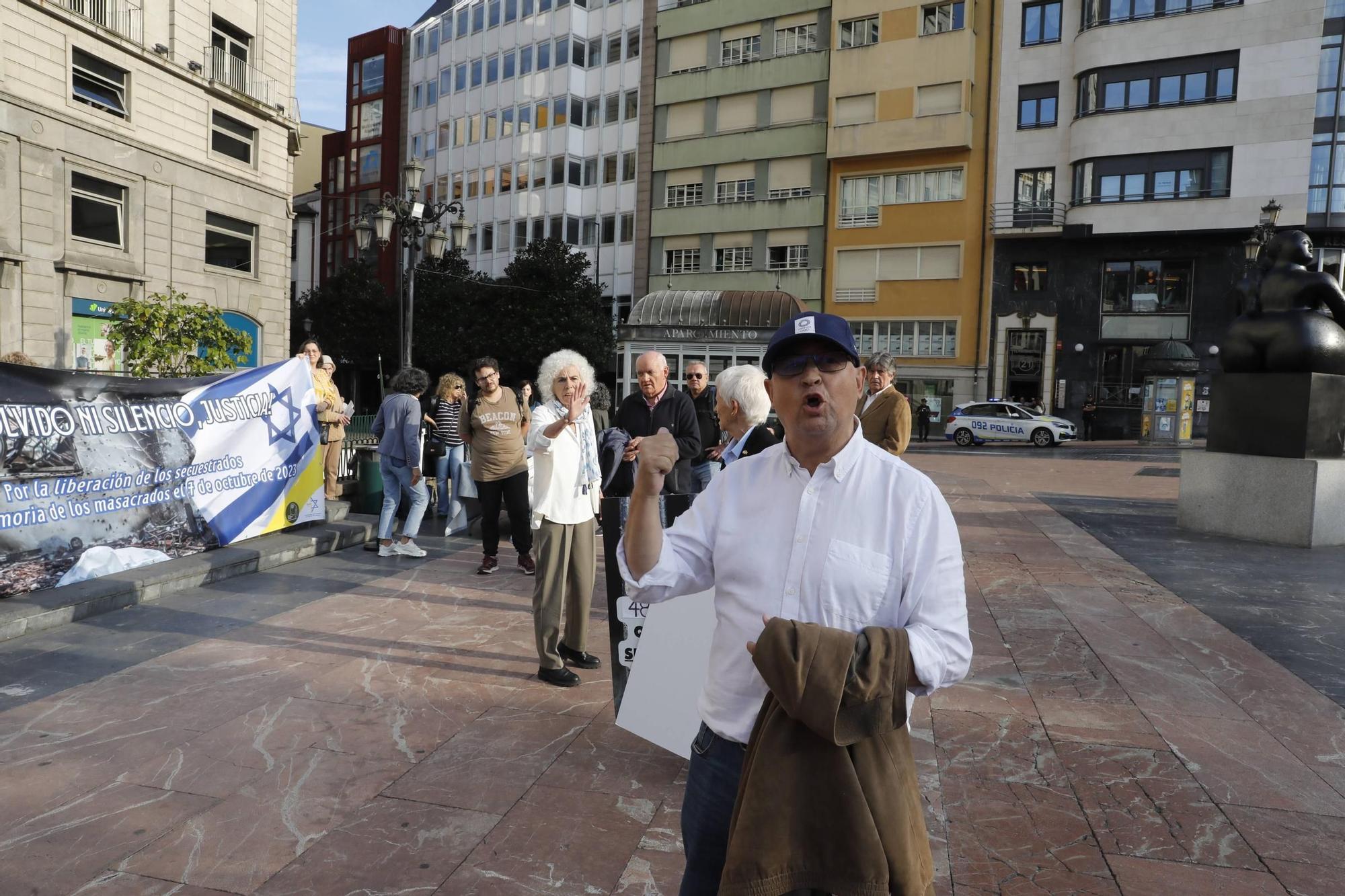 Concentración de la Asociación Judía en Asturias
