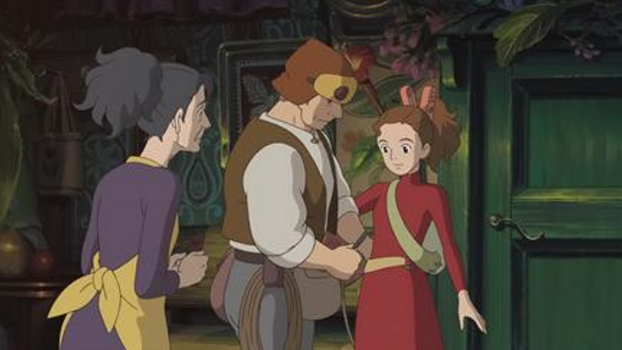 Arrietty y el mundo de los diminutos