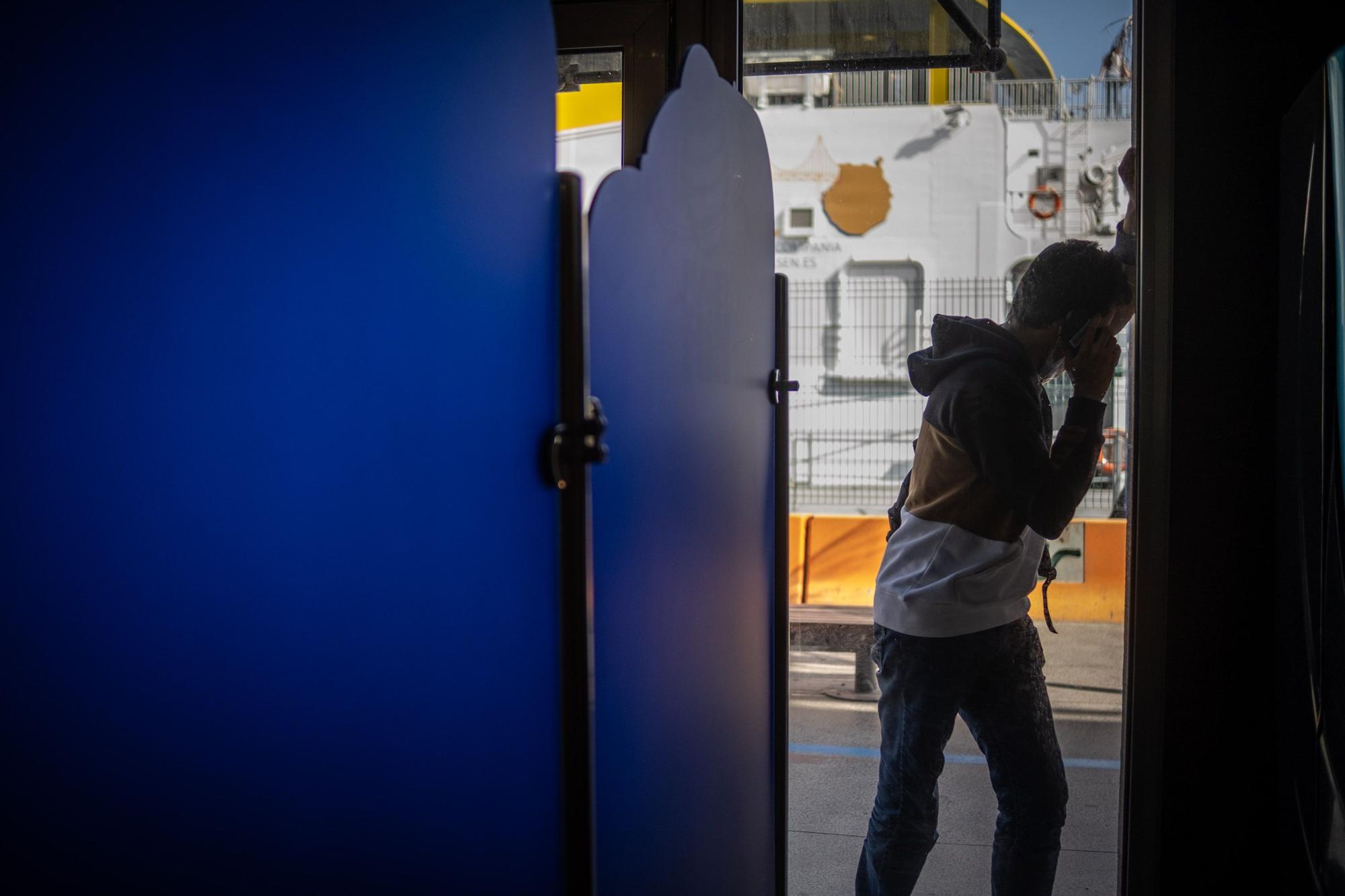 Migrantes, en Santa Cruz de Tenerife