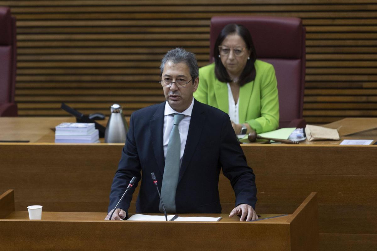 Vicente Barrera, conseller de Cultura y Deporte