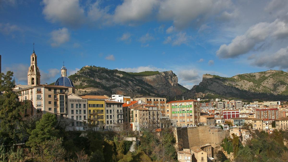 En imagen de archivo, vista del casco histórico de Alcoy.