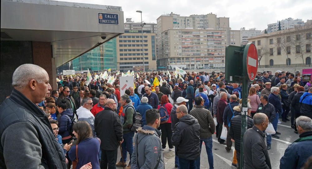 Así ha sido la manifestación de los agricultores