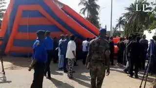 Canarias dona a Gambia material de emergencias