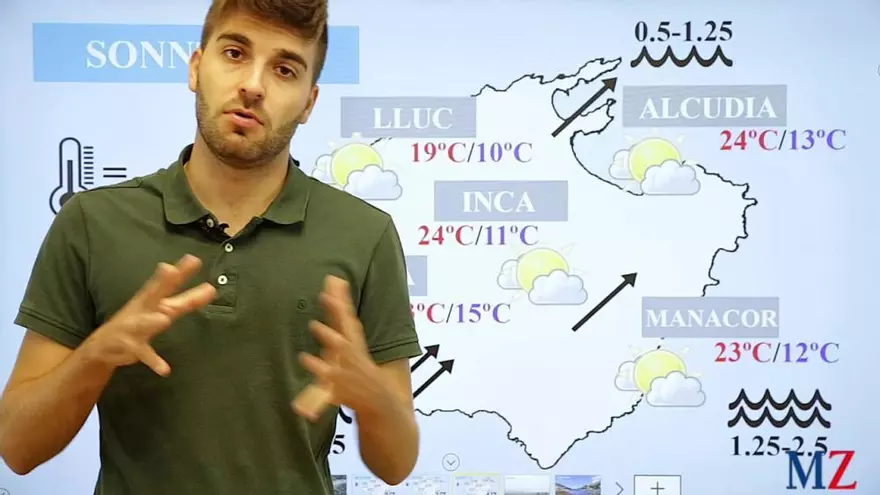 Mallorca-Wetter im Video: milde Temperaturen am Wochenende