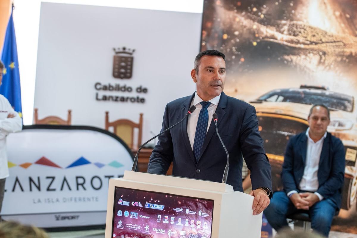 Presentación del  28º edición del Rallye de Tierra Isla de los Volcanes-Trofeo Ciudad de Arrecife