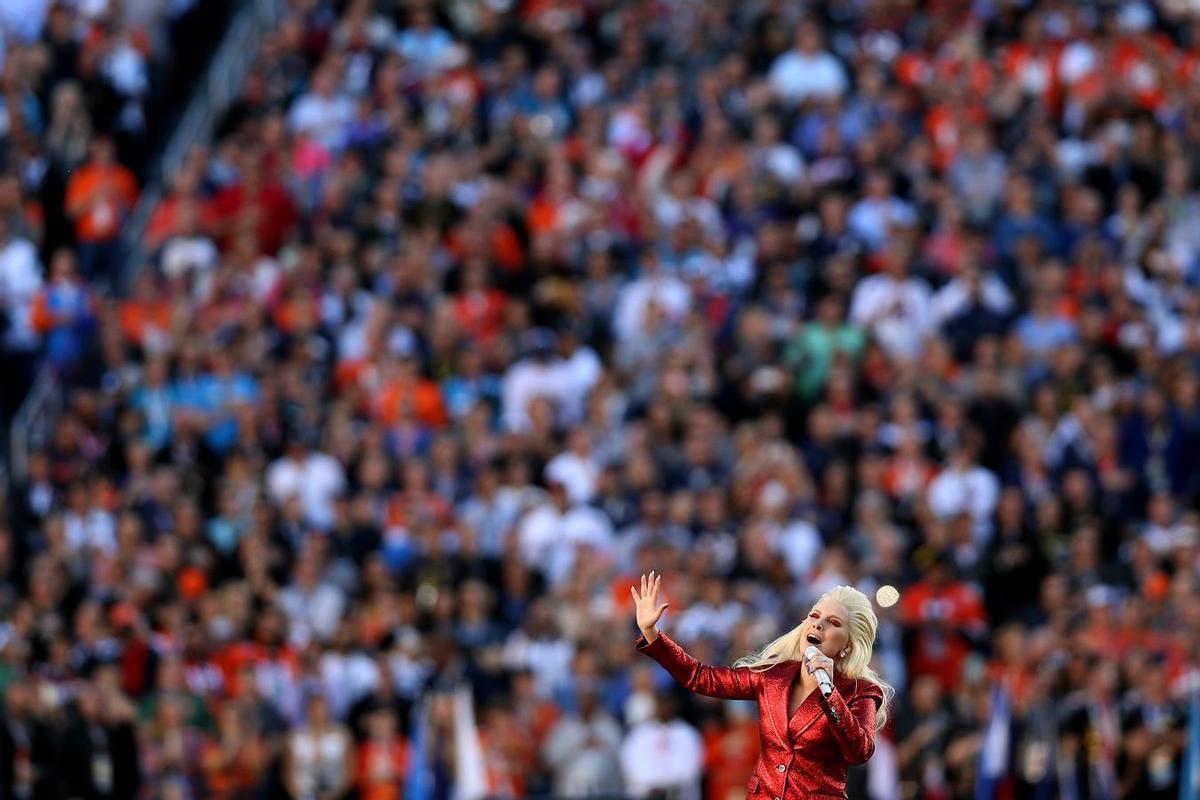 El momento de Lady Gaga en la Super Bowl