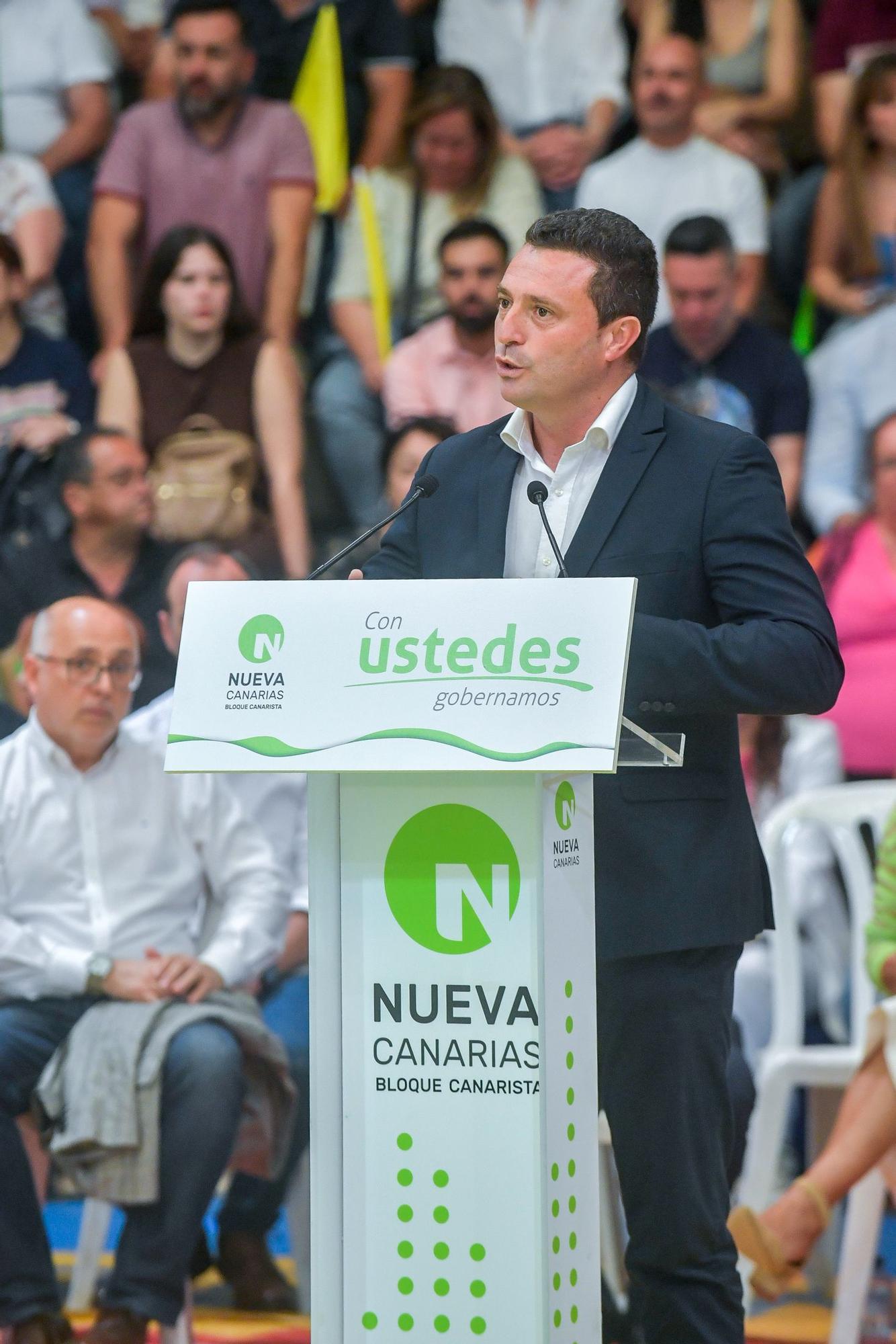 Presentación de candidaturas de Nuevas Canarias a las elecciones del 28M