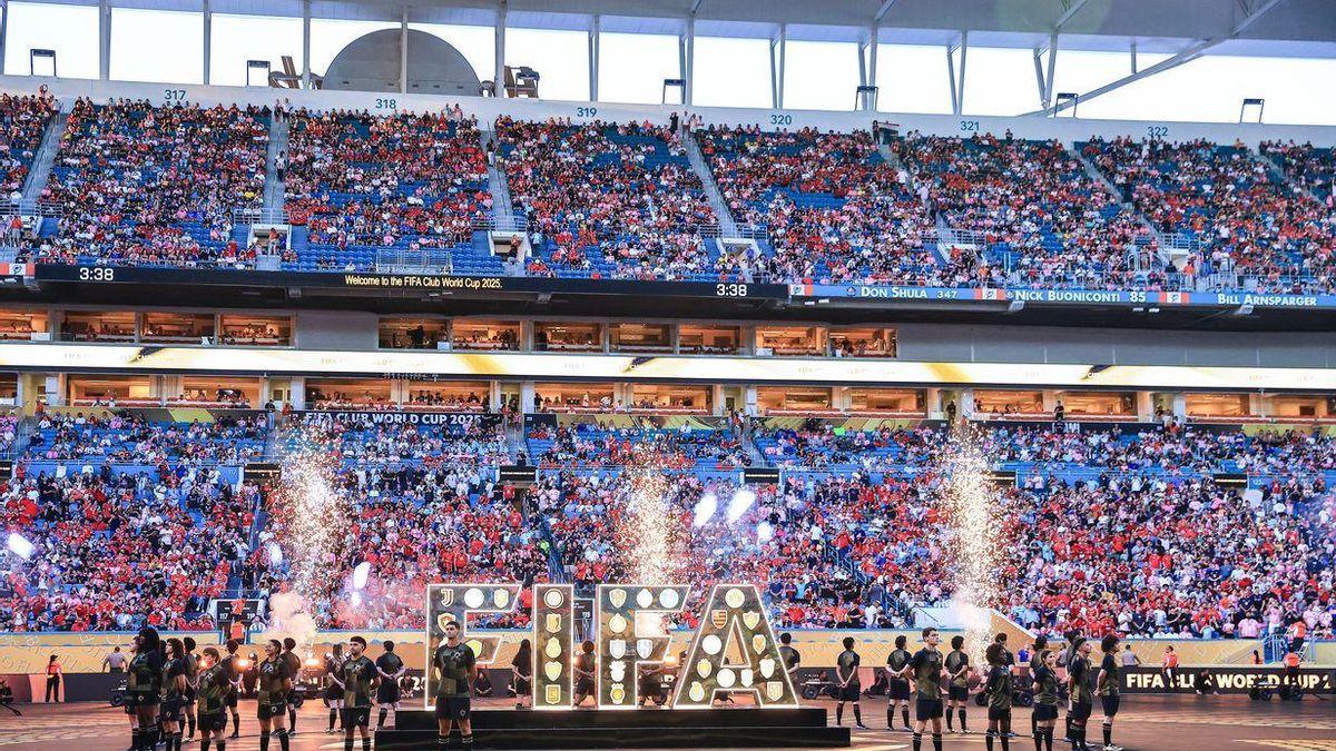 El Hard Rock Stadium de Miami, antes de un partido del Mundial de Clubs.