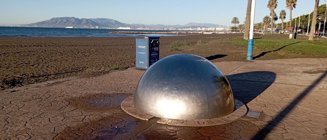 La obra ‘Gota de luz’, el pasado noviembre.