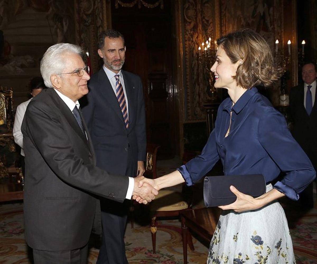 La melena con ondas de Doña Letizia