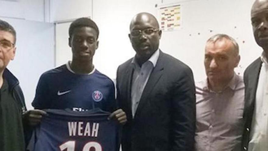 El PSG ve en el hijo de George Weah a su nuevo &#039;Ibra&#039;