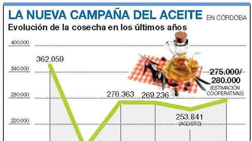 ¿Cuánto aceite se espera?