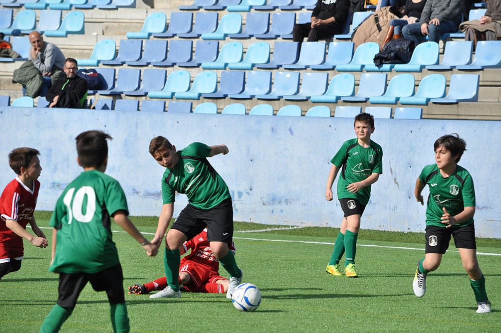 Fútbol base del fin de semana