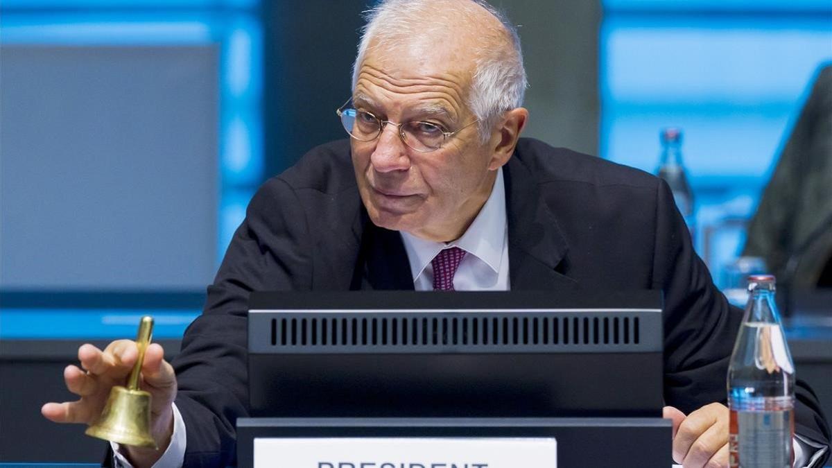 Josep Borrell lanza la reunión de los kinistros de Exteriores europeos en Luxemburgo este lunes