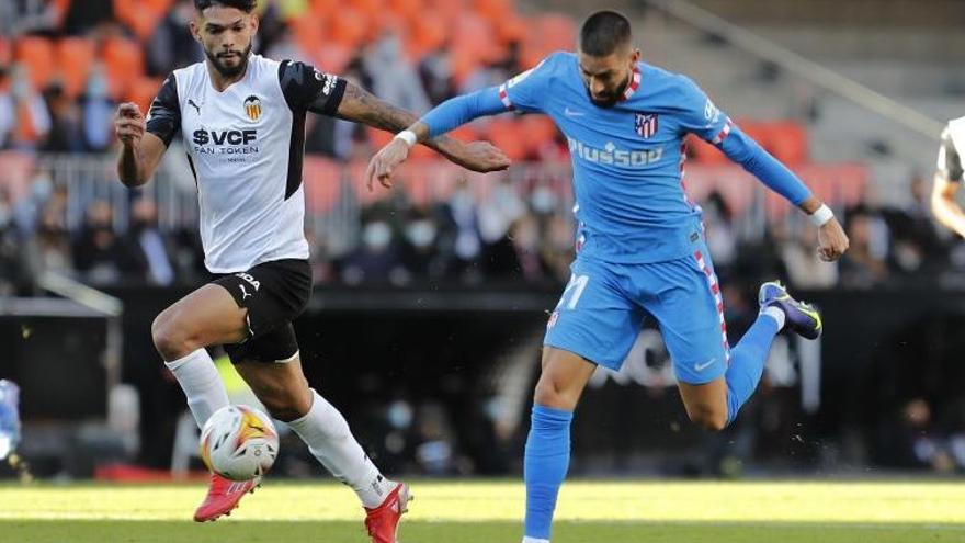 La continuidad de Carrasco en el Atlético está en el aire