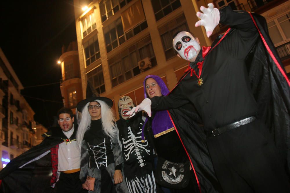 Celebración de Halloween en el Centro de Málaga