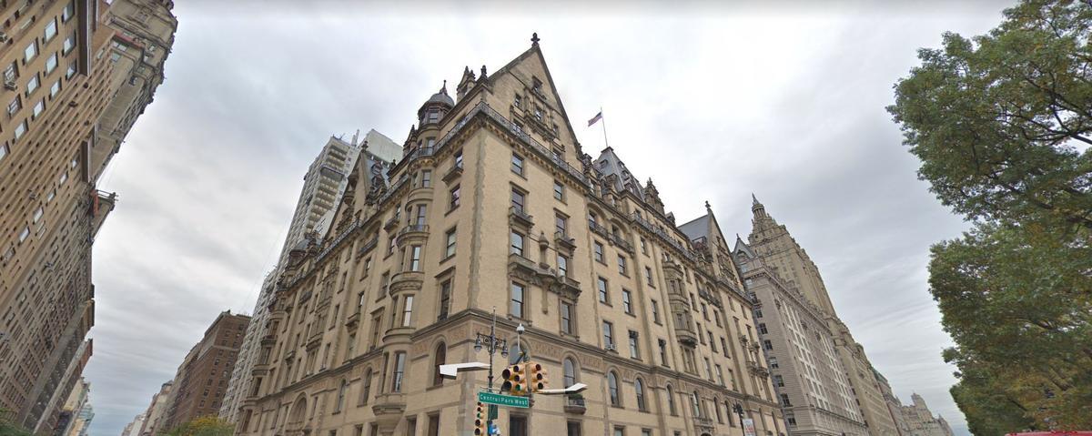 Edificio Dakota desde Google Earth