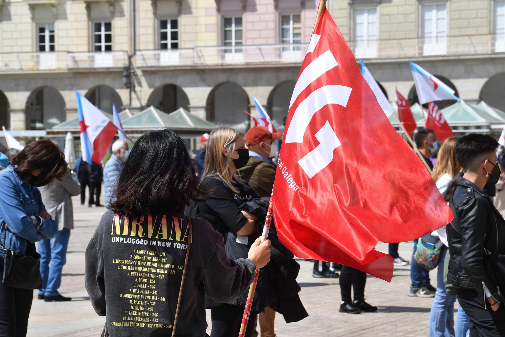 Manifestación del 1 de mayo en A Coruña