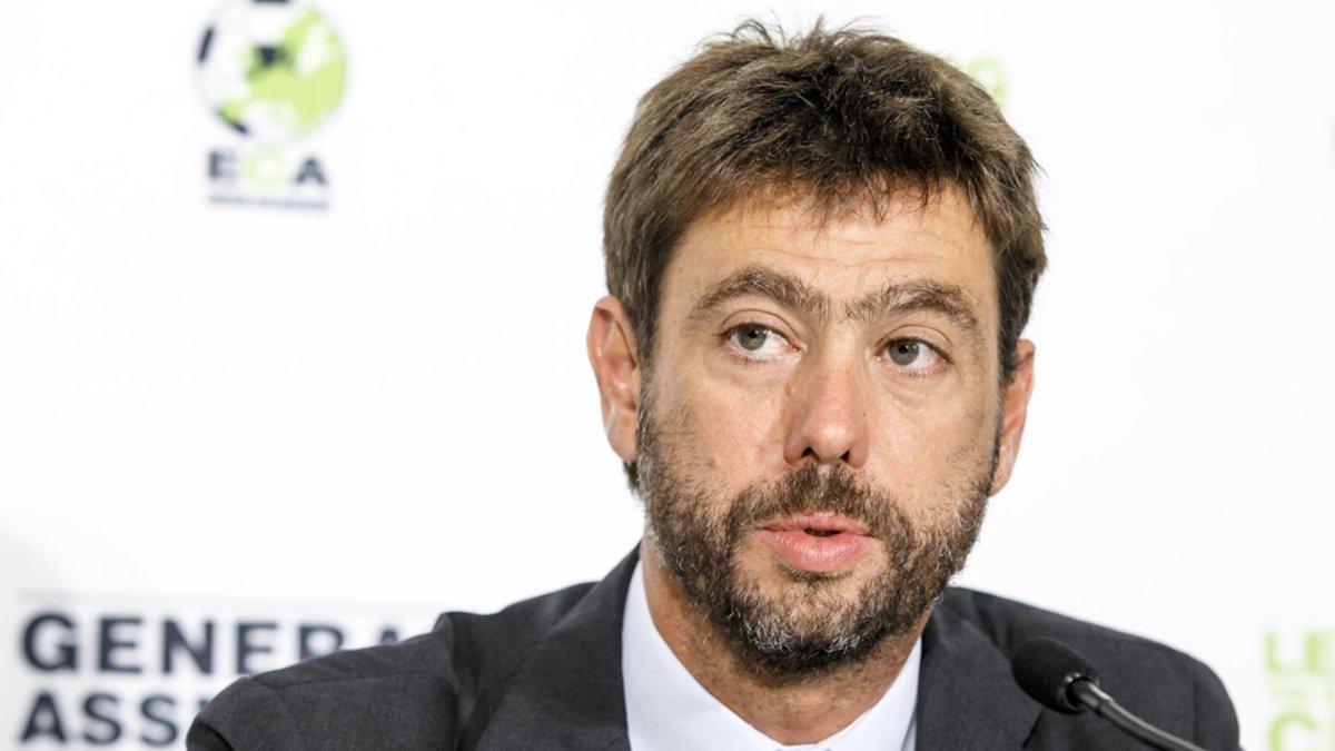 Andrea Agnelli, presidente de la Juventus de Turín