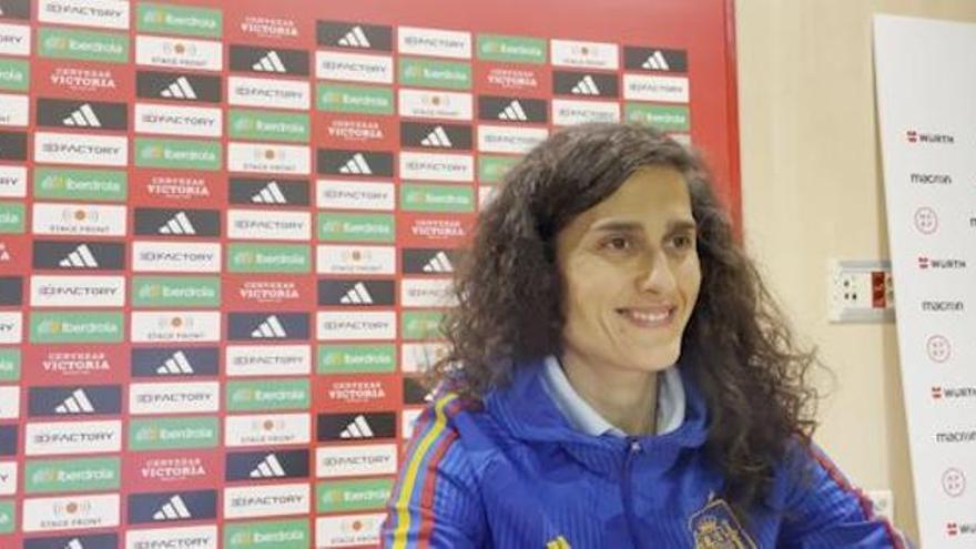 Montse Tomé: "El foco empieza a estar puesto en el fútbol"