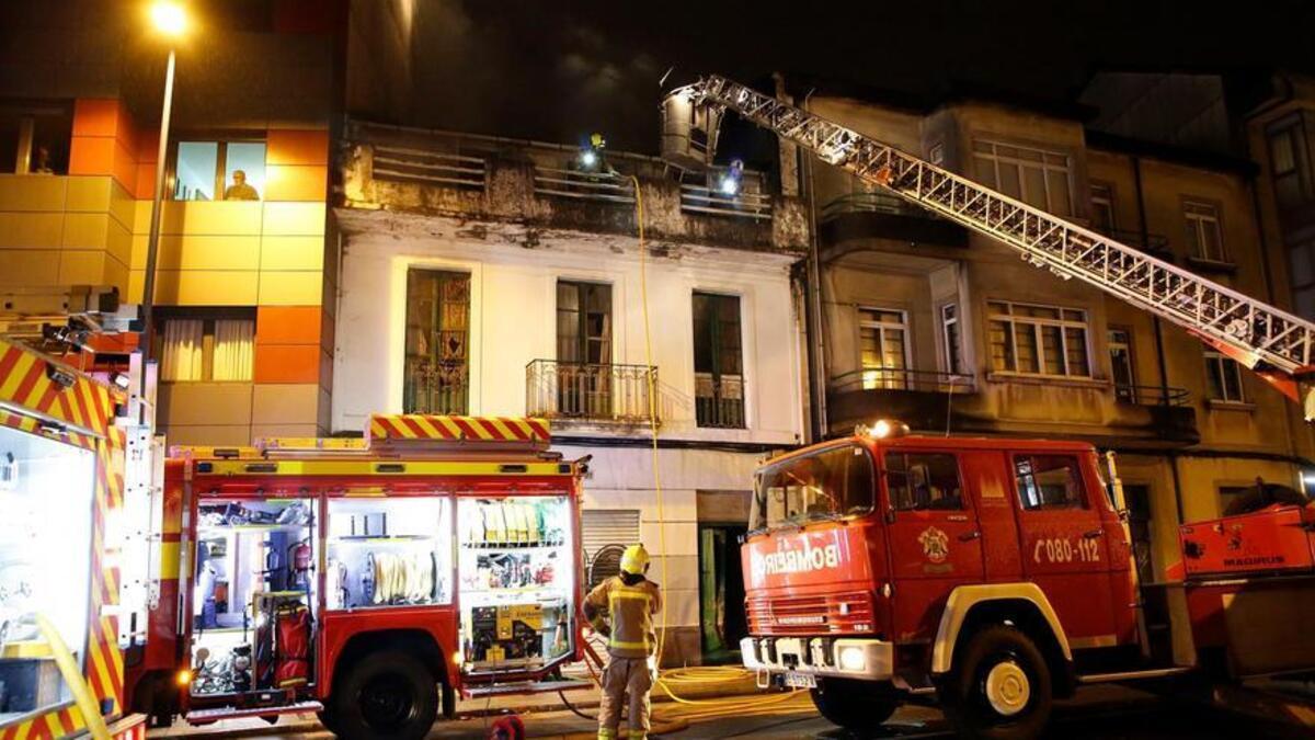 Imagen de archivo de una intervención de los Bomberos de Santiago