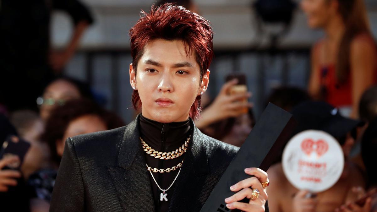 Kris Wu arrives at the iHeartRadio MuchMusic Video Awards (MMVA) in Toronto