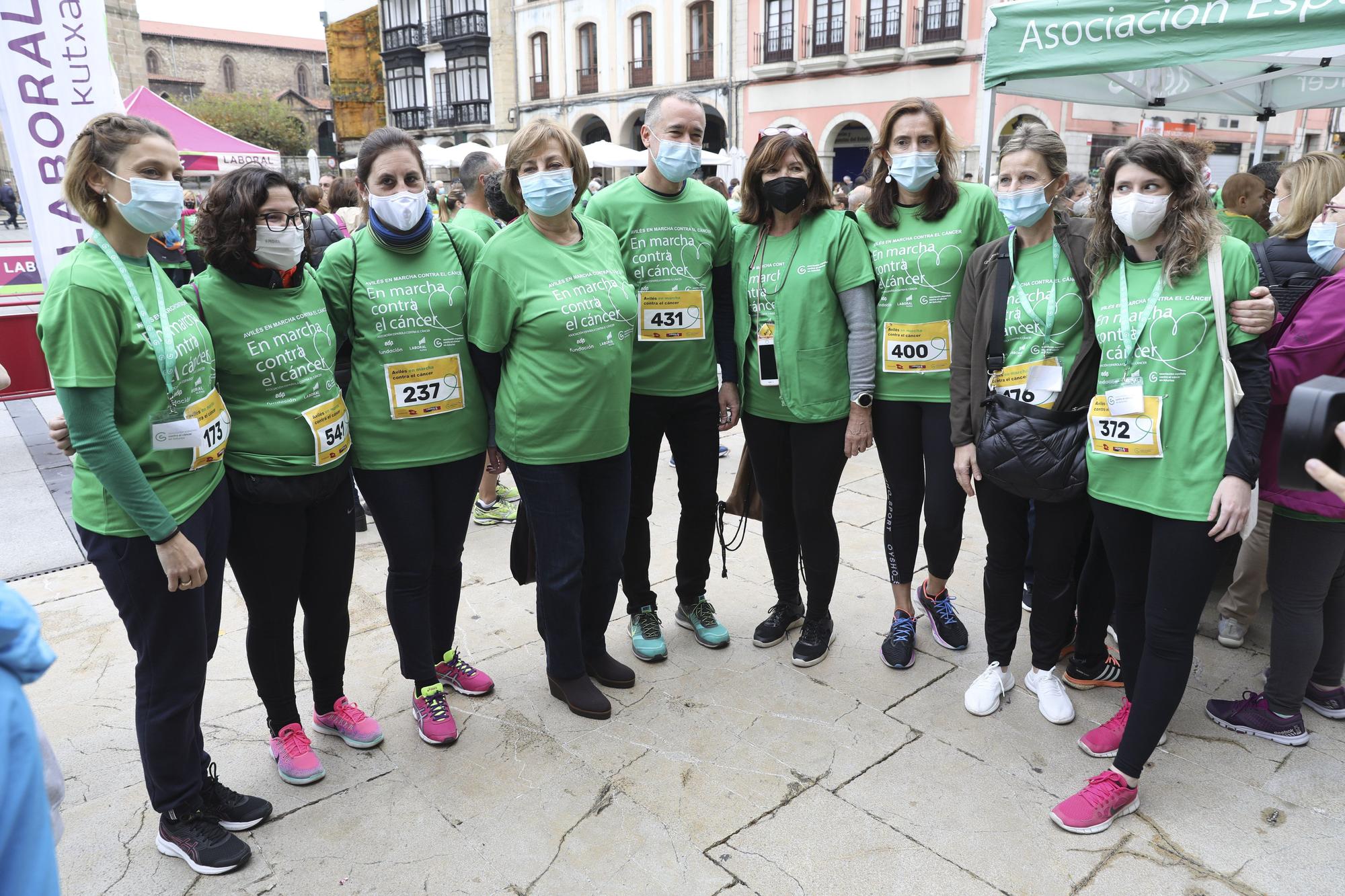 Marcha contra el cáncer de Avilés