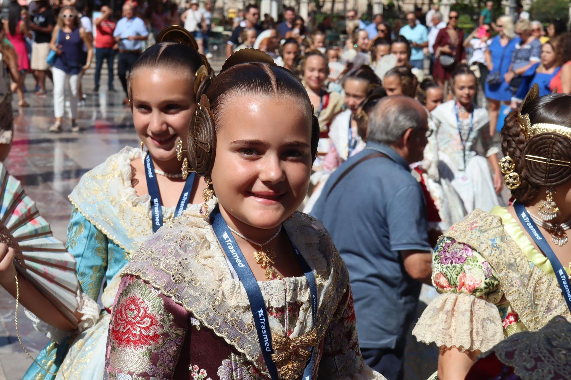 El centro de València recibe a las candidatas a Fallera Mayor Infantil 2025