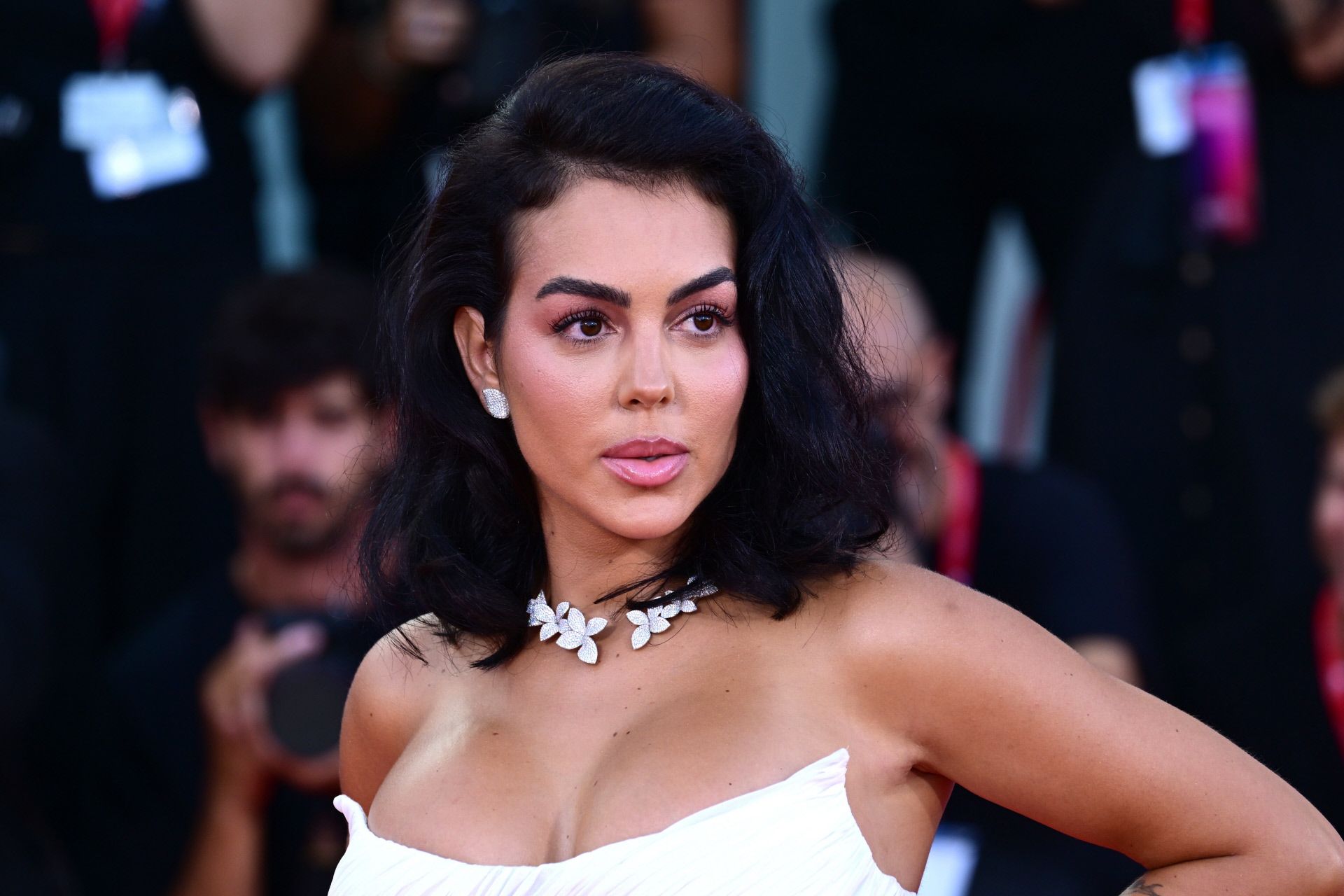 Georgina Rodríguez en el Festival de Cine de Venecia
