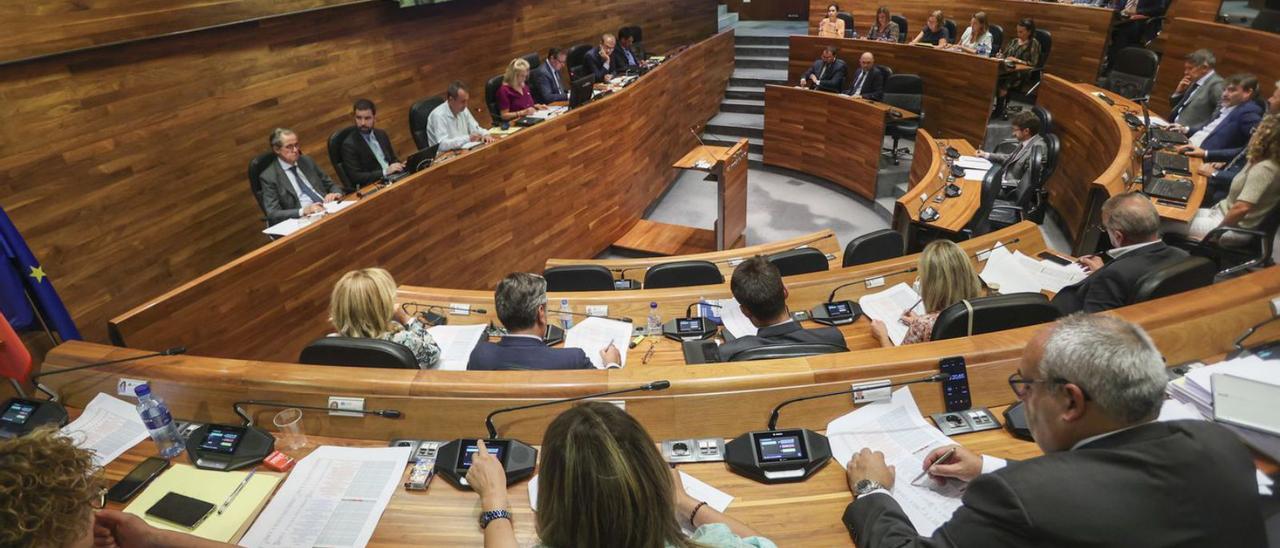 Un momento del debate de orientación política general celebrado en la Junta. | Irma Collín