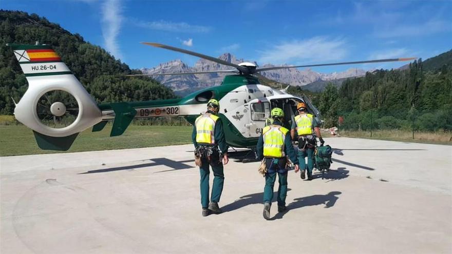 Los accidentes de montaña en Aragón se cobraron el año pasado 20 vidas, un 26% menos