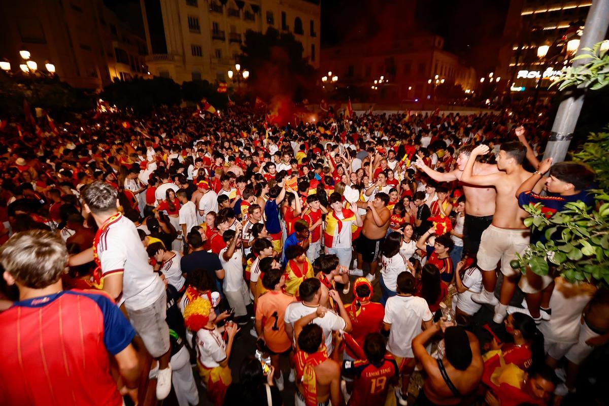 ¡España, campeona del mundo! Córdoba celebra en Las Tendillas el triunfo ante Argentina