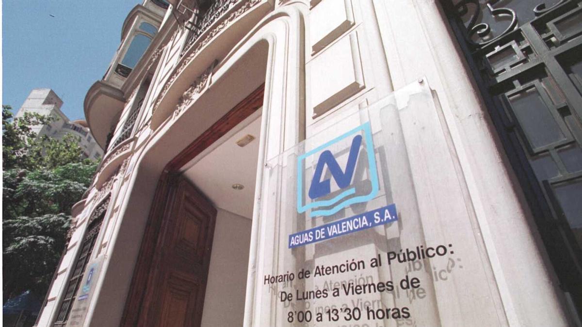 Sede de Aguas de Valencia, fundada en 1890