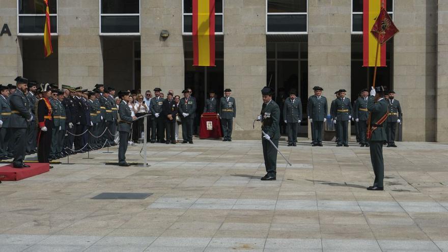 El acto se centralizó en la plaza Carlos Casares de la villa limiana