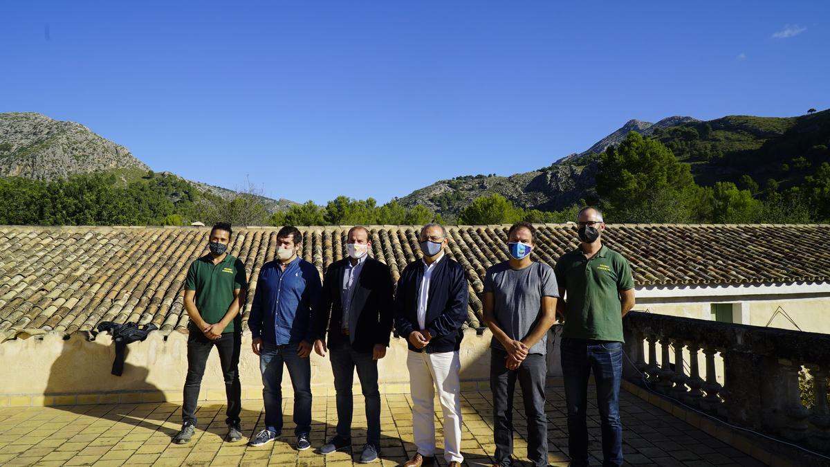 Acto informativo de este viernes, en Galatzó.