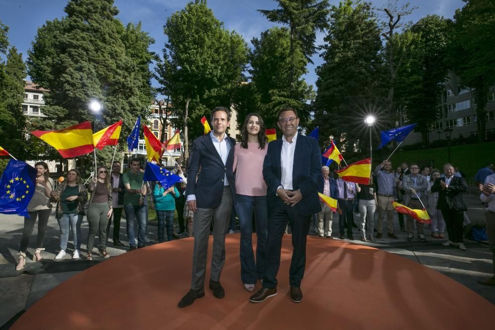 Inés Arrimadas, Ciudadanos, en Oviedo