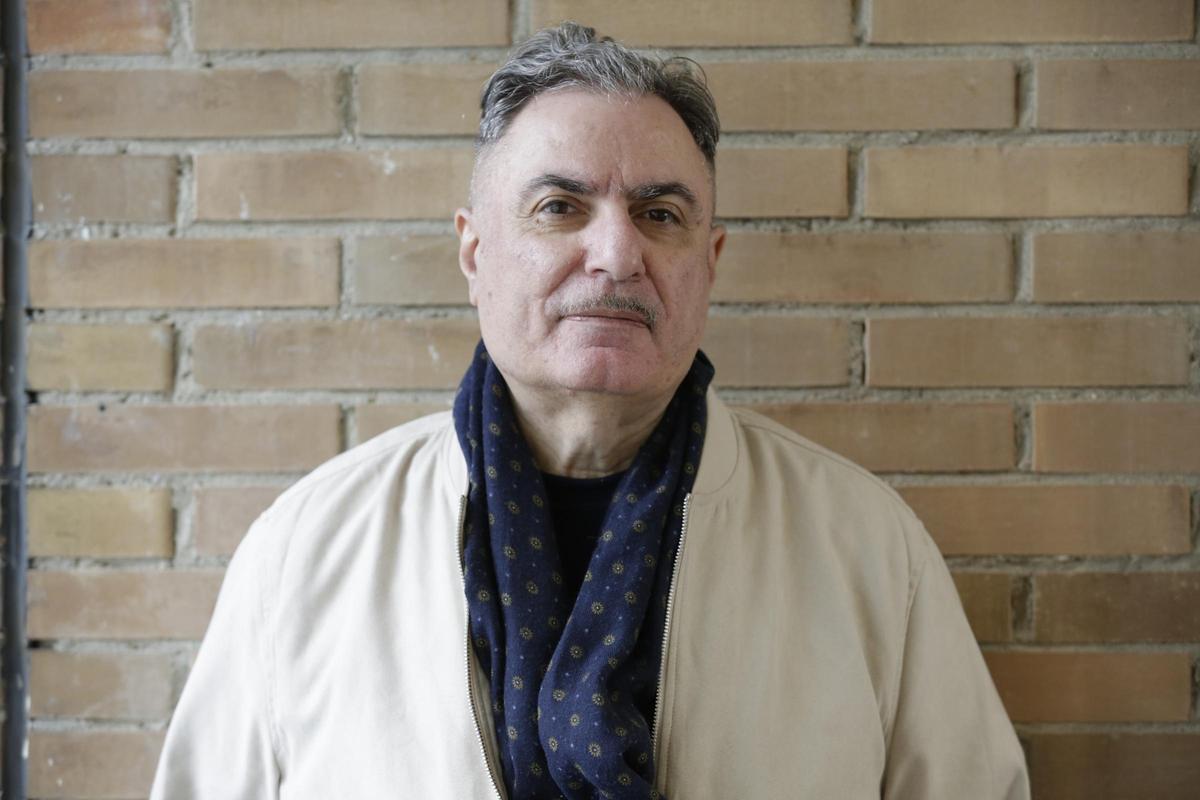 El dibujante Igort, en el Cómic Barcelona, donde presenta 'Crónicas ucranianas. Diario de una invasión'.