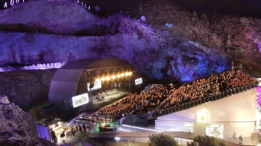 Escenario de Starlite en la cantera de Nagüeles